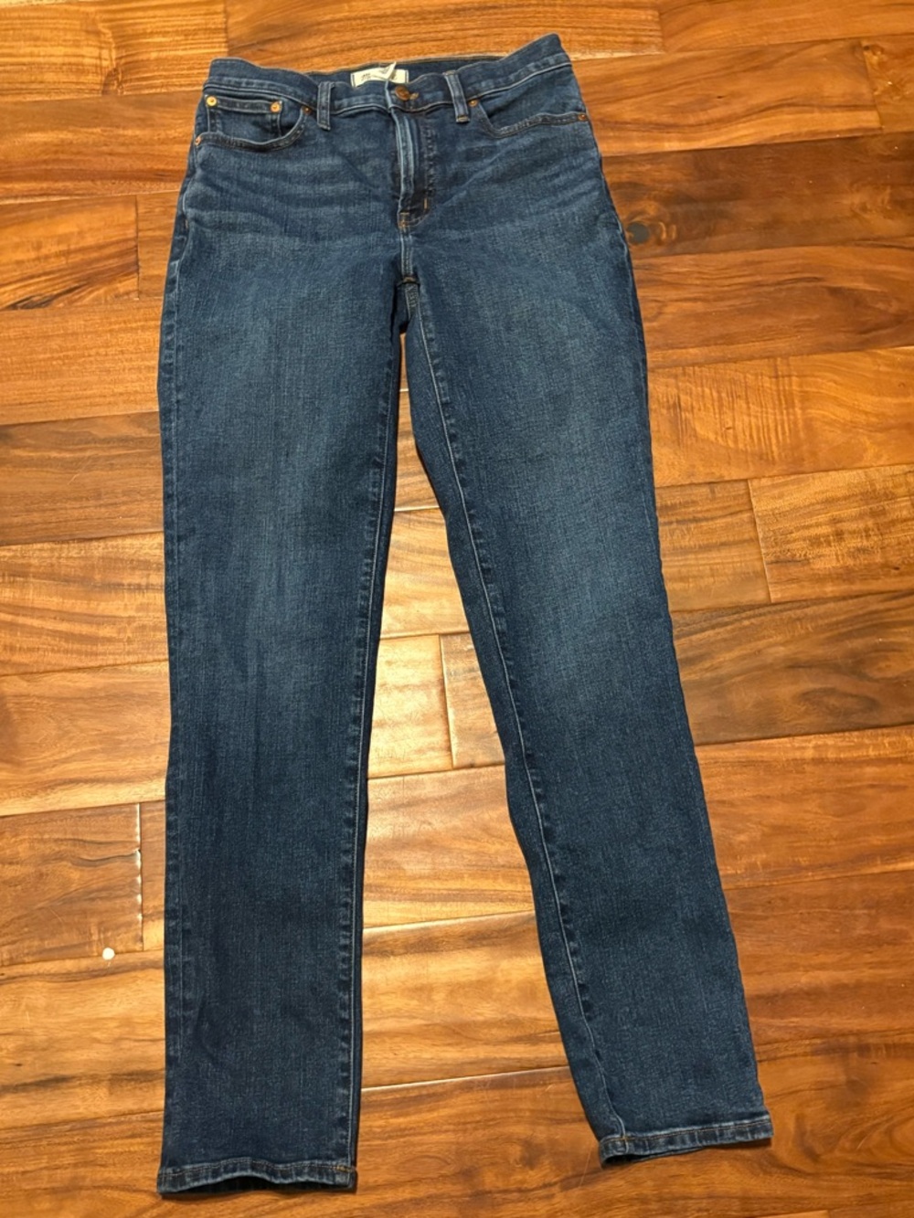 Madewell Mid Rise Perfect Vintage Jeans 27 Straight Leg Medium Denim (1185) - Picture 1 of 9